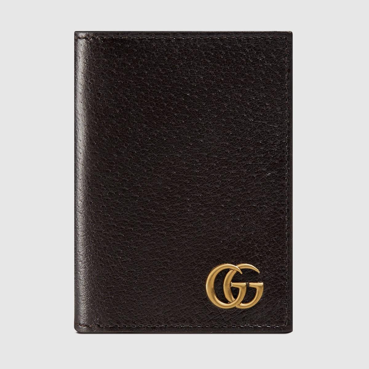 gucci marmont leather card case