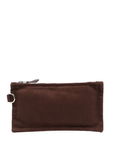 Pre-owned Hermes 1970s  Wallet In Brown