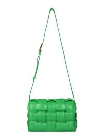 Bottega Veneta Padded Cassette Bag In Green