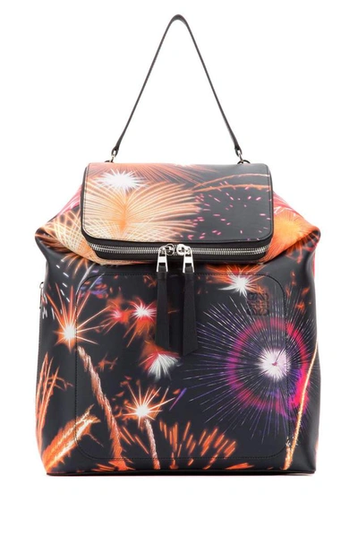 Loewe Fireworks Print Backpack In Multi