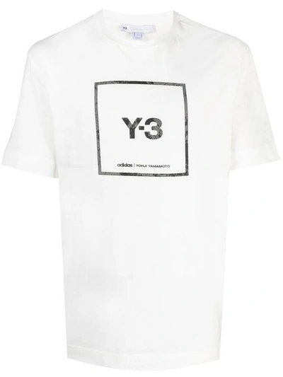Adidas Y-3 Yohji Yamamoto Men's Gv6061 White Cotton T-shirt