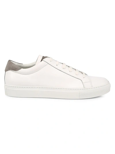 To Boot New York Pacer Suede Runner Trainers In Bianco Cemento