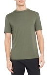 Theory Anemon Essential Solid T-shirt In Hunt