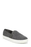 Vince Blair 5 Faux Shearling Slip-on Sneaker In Grey