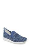 Ara Leena Sneaker In Sky Woven Fabric