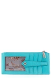 Hobo Linn Card Case In Aqua