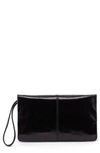 Hobo Evolve Leather Clutch In Black