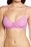 Natori Bliss Perfection Underwire Contour Bra In Summer Plum