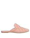 Anna Baiguera Annaflex Mules In Natur Kiss Color In Pink