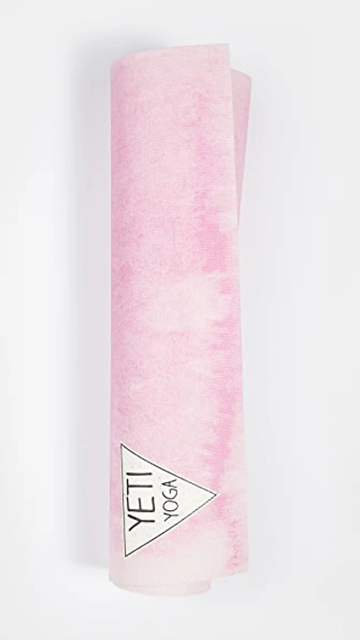 Yeti Yoga The Composure Yoga Mat In Pink