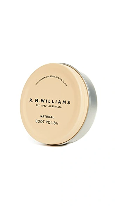 R.m.williams Stockman's Boot Polish In Natural