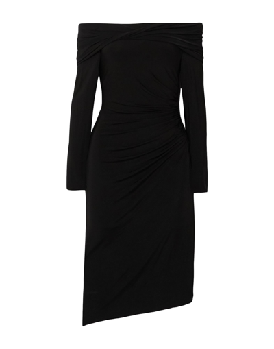 Jason Wu Collection Midi Dresses In Black