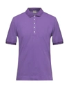 Massimo Alba Polo Shirts In Purple