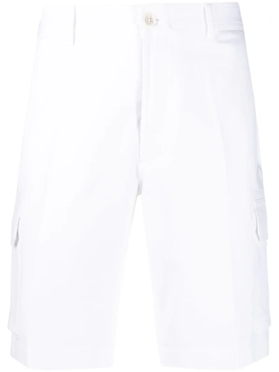 Circolo 1901 Straight-leg Tailored Shorts In White