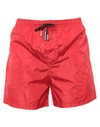 Dsquared2 Swim Trunks In Red