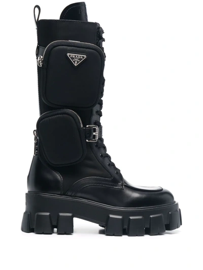 Prada Boots Monolith | ModeSens