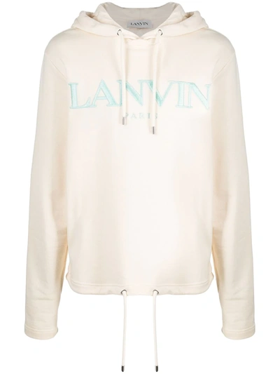 Lanvin Sweatshirt In Beige Cotton