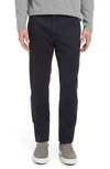 Vince Griffith Brushed Stretch Cotton Twill Chino Pants In Black