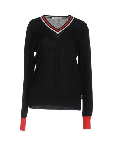 Pierre Balmain Sweaters In Black
