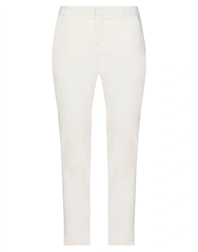 Douuod Casual Pants In White