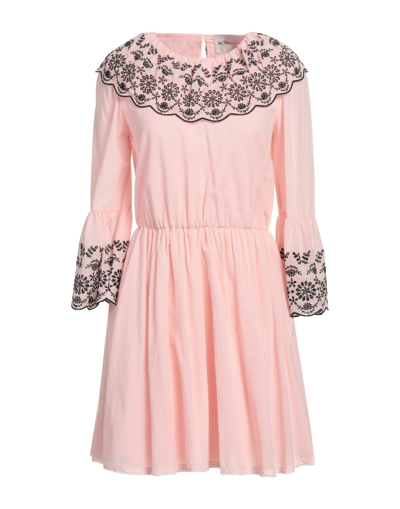 Be Blumarine Short Dresses In Pink