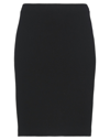 Emporio Armani Midi Skirts In Black
