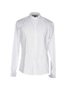 John Varvatos Solid Color Shirt In White