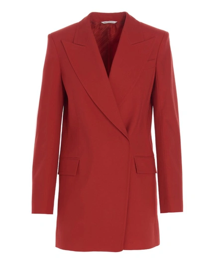 Givenchy Masculine Wrap Jacket In Red