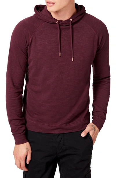 Good Man Brand Legend Slim Fit Pullover Hoodie In Wine