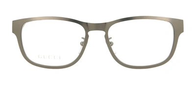 Gucci Gg0175o-30001717001 Square/rectangle Eyeglasses In Clear