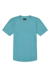 Goodlife Sun Faded Crewneck T-shirt In Enamel Blue