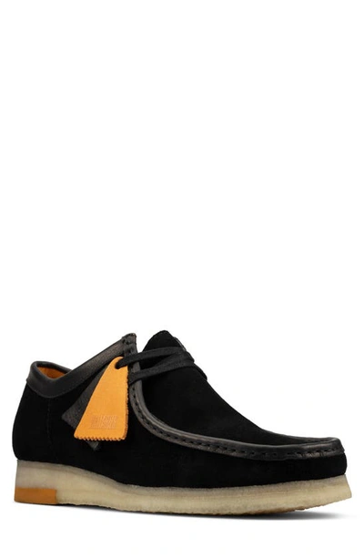 Clarksr Clarks 'wallabee' Moc Toe Derby In Black