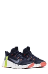 Nike Free Metcon 3 Training Shoe In Blue/slate/white/slate