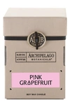 Archipelago Botanicals Signature Soy Wax Candle In Pink Grapefruit