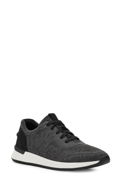 Ugg Adaleen Sneaker In Black Jersey Fabric