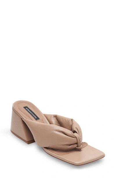 Bcbgmaxazria Women's Callie Dress Sandals Women's Shoes In Almond Leather