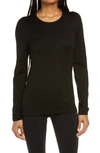 Icebreaker 260 Tech Long Sleeve Crewneck T-shirt In Black