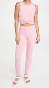 Alo Yoga Cover Tank In Parisian Pink