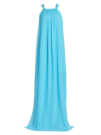 sachin and babi light blue dress The Stunning Paris Dress in Champagne Viscose Satin  Rewritten