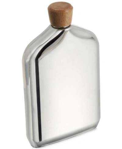 Nambe Vie Stainless Steel Flask In Silver
