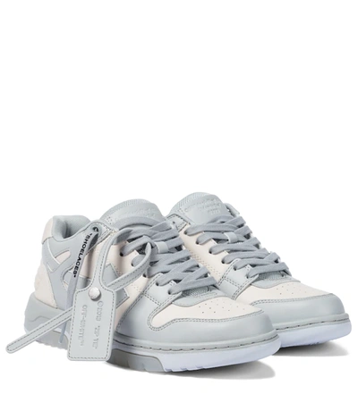 Off-white Beige And Grey Out Of Office Ooo Trainers In Neutrals