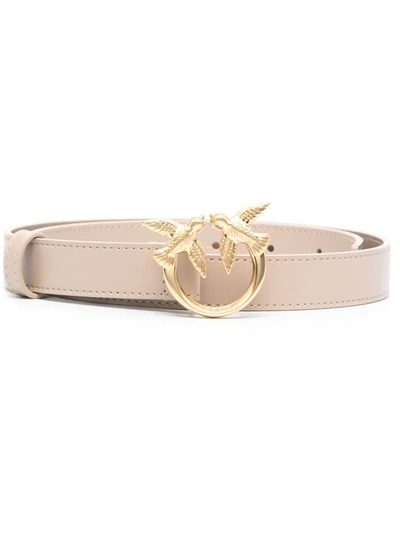 Pinko Love Berry 1 Simply Belt In Neutrals