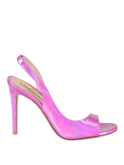 Alexandre Vauthier Amber Sandals In Fuchsia