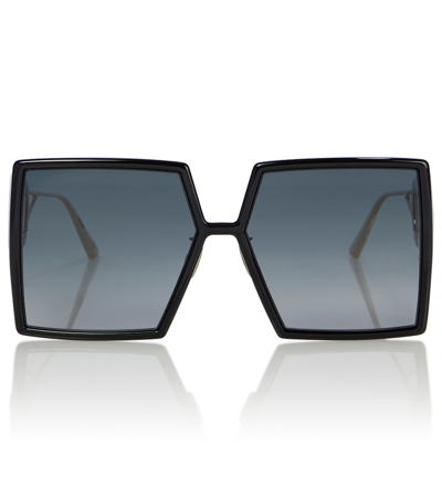 Dior Ever Su Sunglasses In Black/smoke