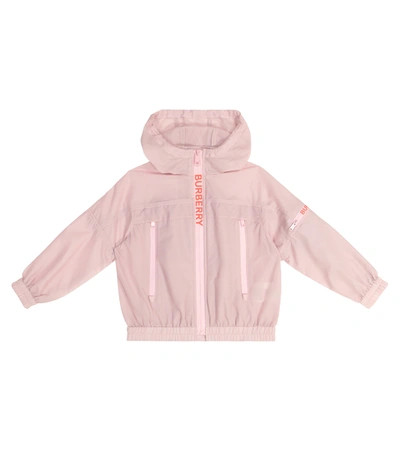 Burberry Kids' Little Girl's & Girl's Telford Hooded Nylon Jacket In Pink