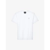 The Kooples Mens Whi01 Logo-embossed Cotton T-shirt S