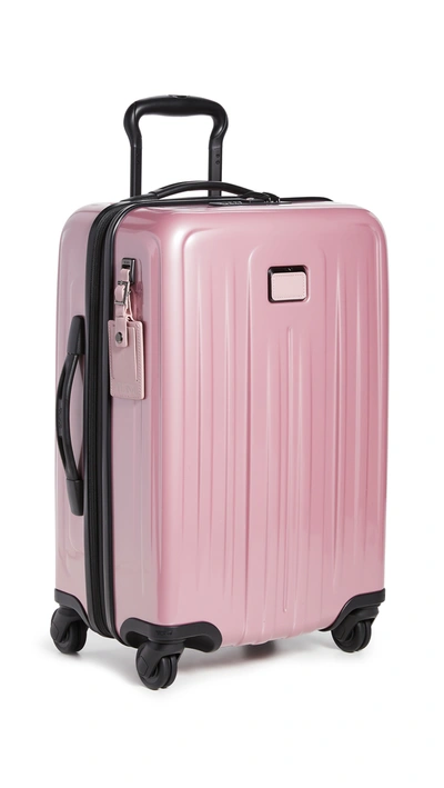 Tumi International Expandable Four-wheel Carry-on Luggage, Dusty Rose