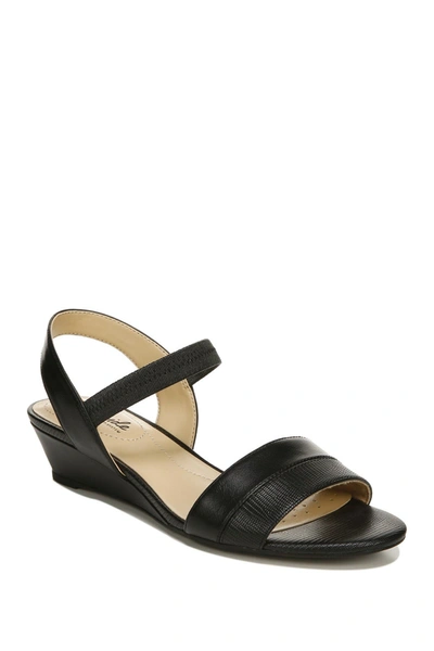 Lifestride Yuma Wedge Sandal In Black