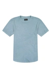 Goodlife Sun Faded Crewneck T-shirt In Cameo Blue