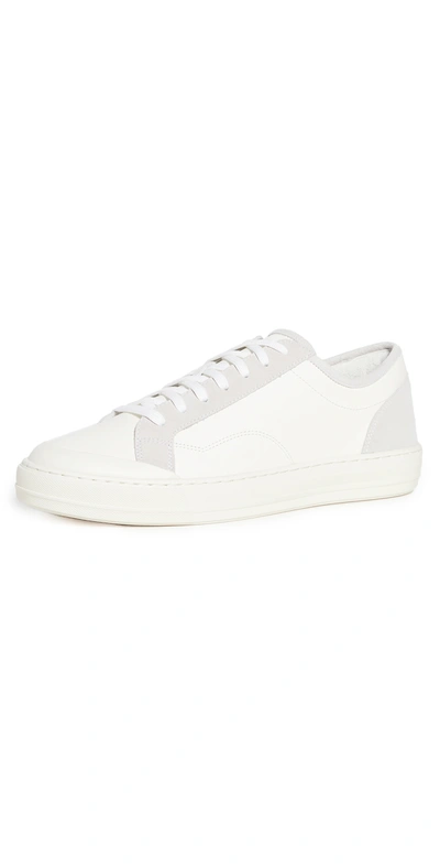 Vince Men's Westcott Leather Sneakers In White